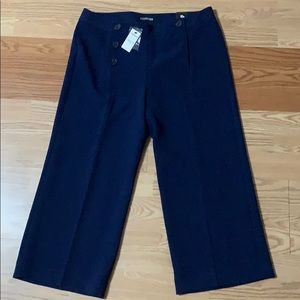 Express sailor wide-leg cropped bottoms